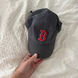 Boston Red Sox Gray Cap with Red Logo